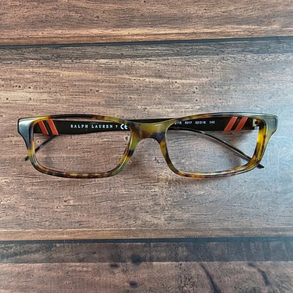 Ralph Lauren‎ Women's Sunglasses Tortoise Rectangular 52mm Plastic Frame